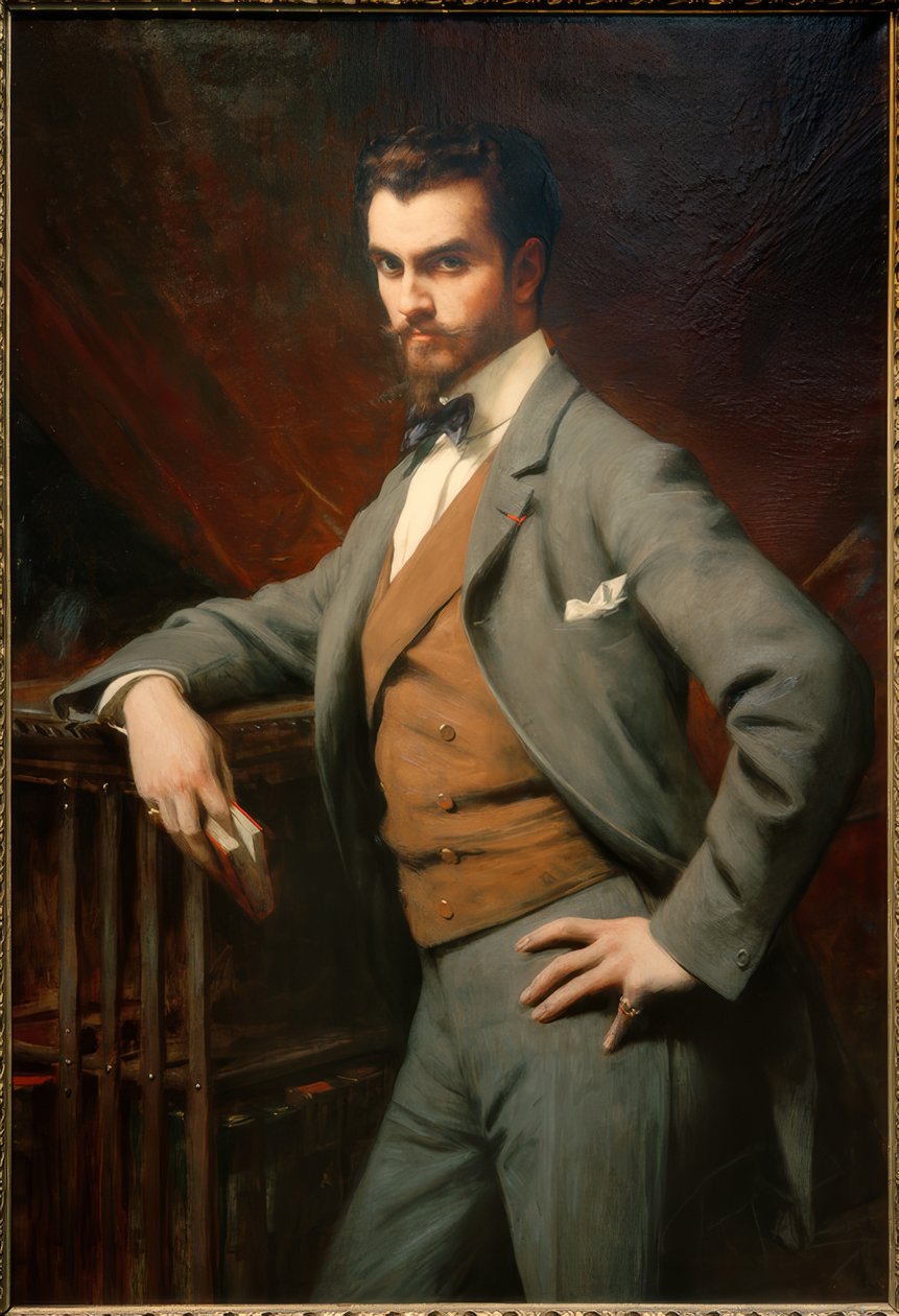 James Hazen Hyde by Theobald Chartran