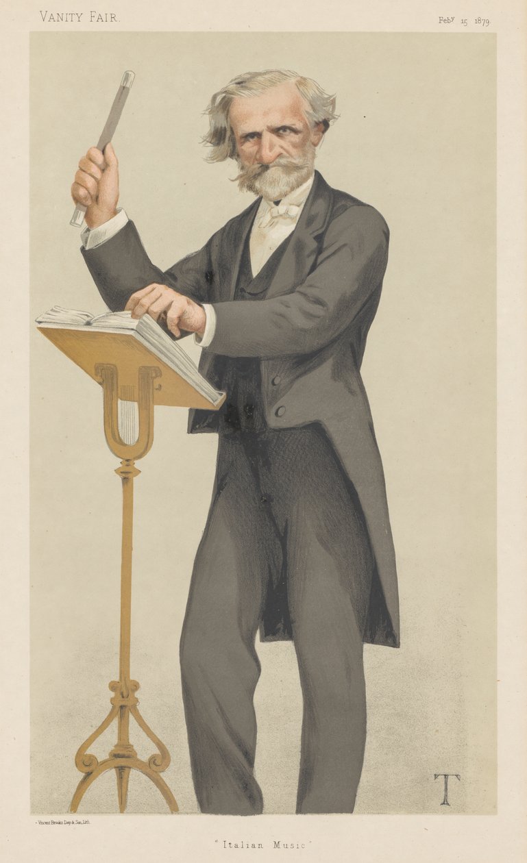 Vanity Fair: "Italian Music" by Theobald Chartran