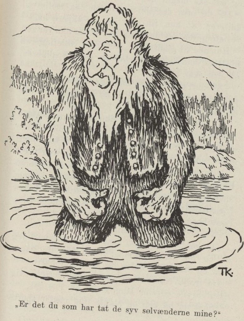 Boots and the Troll by Theodor Kittelsen