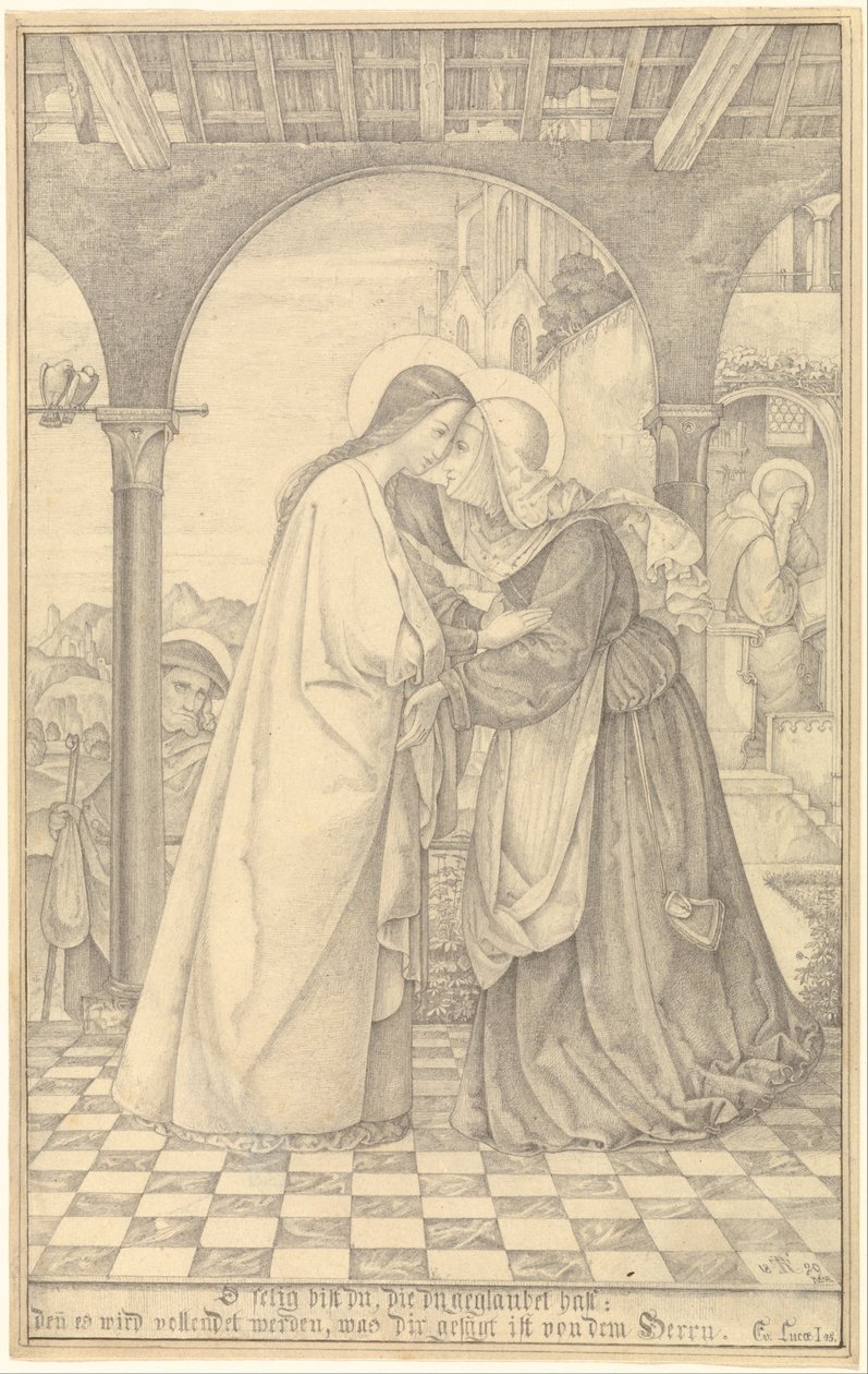The Visitation by Theodor Rehbenitz