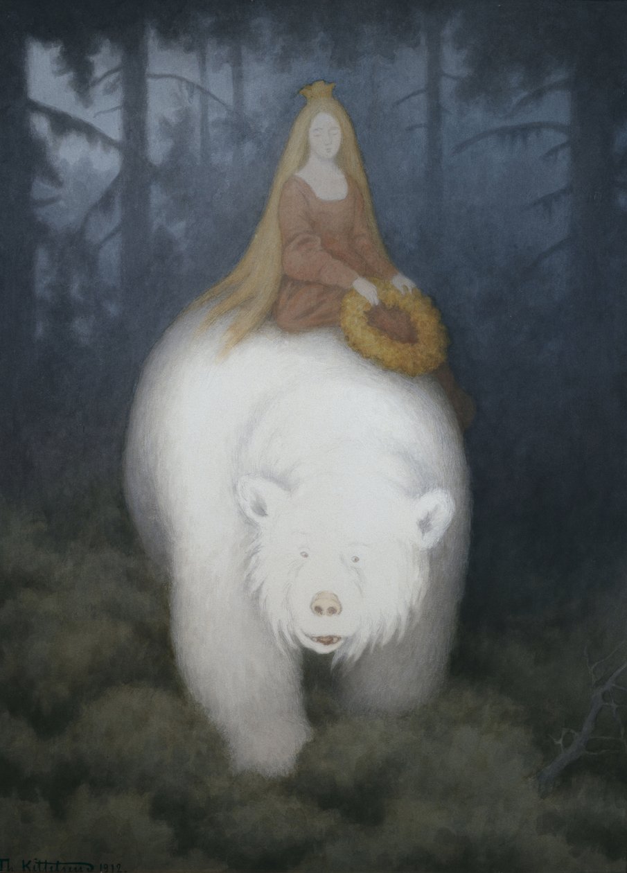 White-Bear-King-Valemon by Theodor Kittelsen