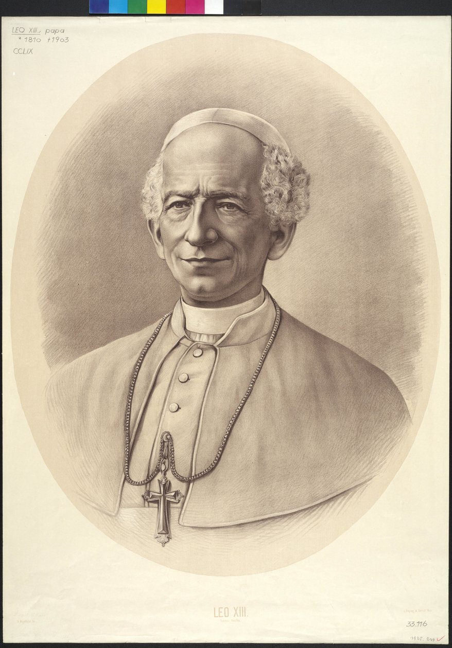 Pope Leo XIII by Theodor Mayerhofer