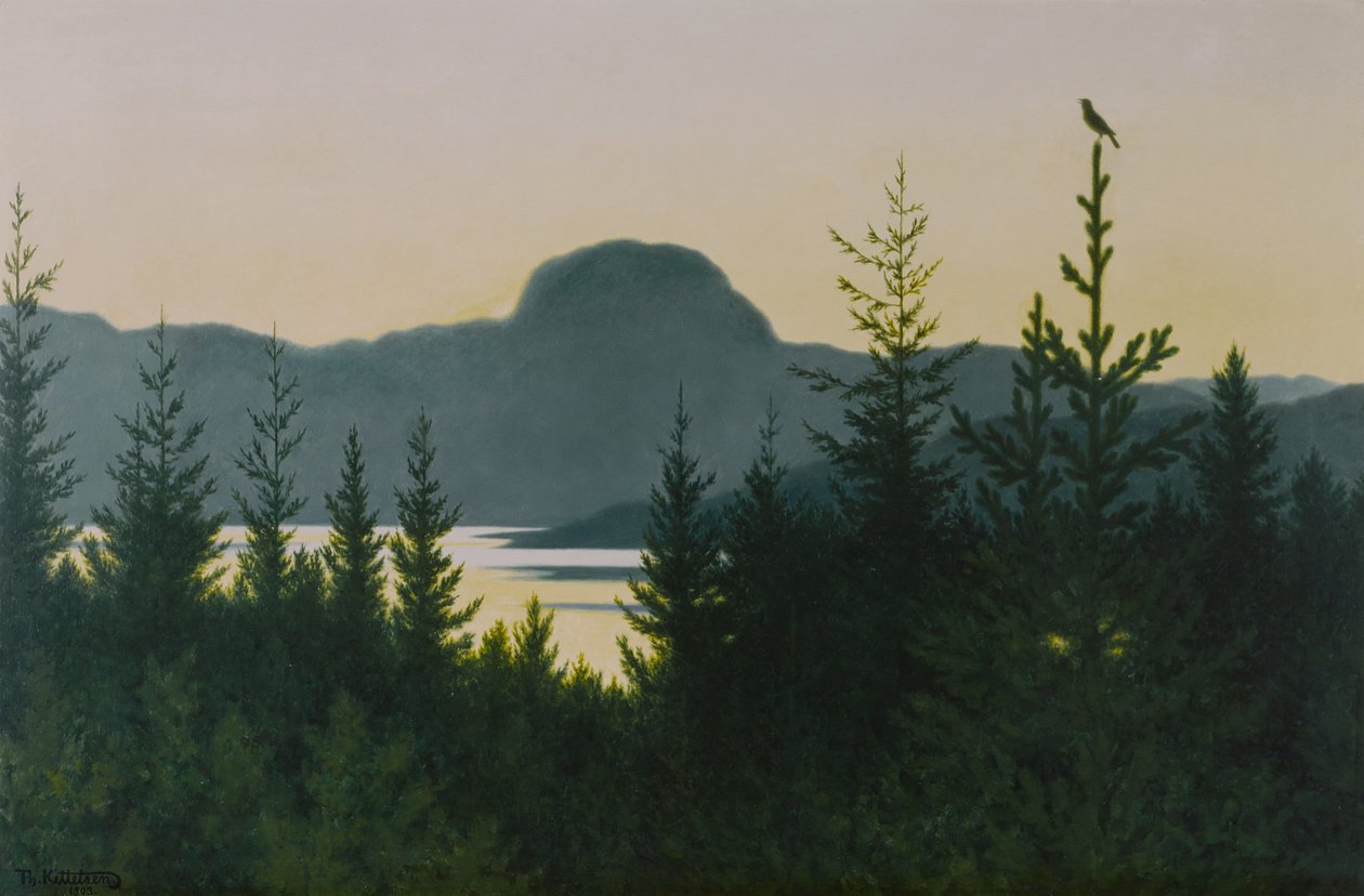 Andersnight by Theodor Kittelsen