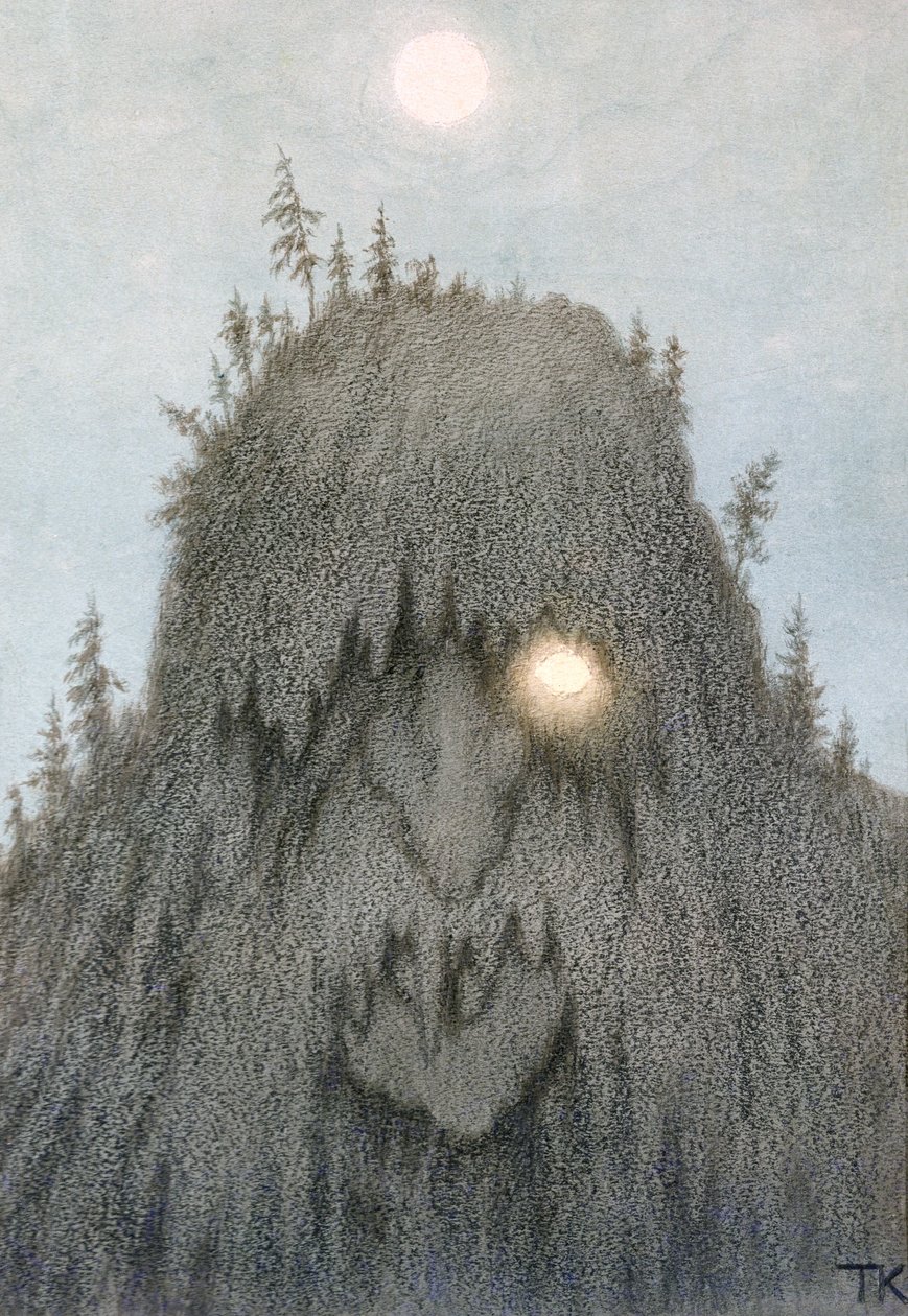 Forest Troll by Theodor Kittelsen