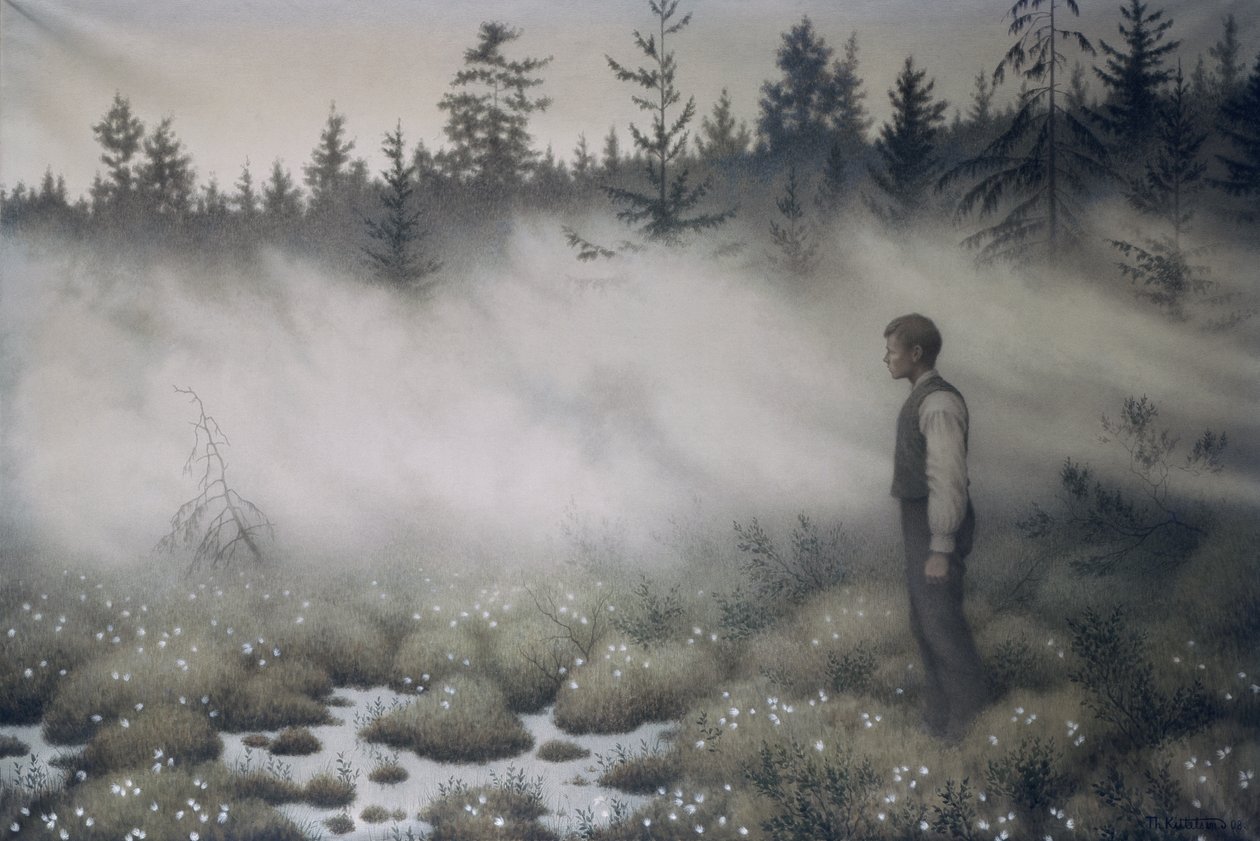 The Nymph That Disappeared by Theodor Kittelsen