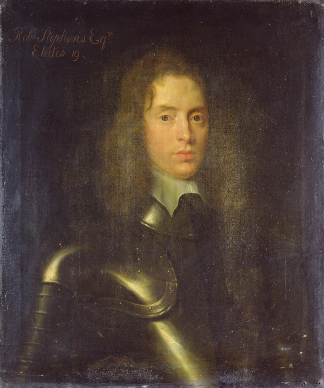 Portrait of Robert Stephens of Easton, Gloucestershire by Theodore circle of Russel
