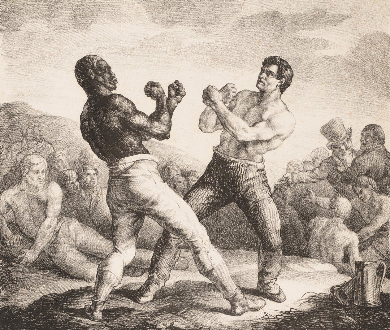 Boxers by Theodore Gericault