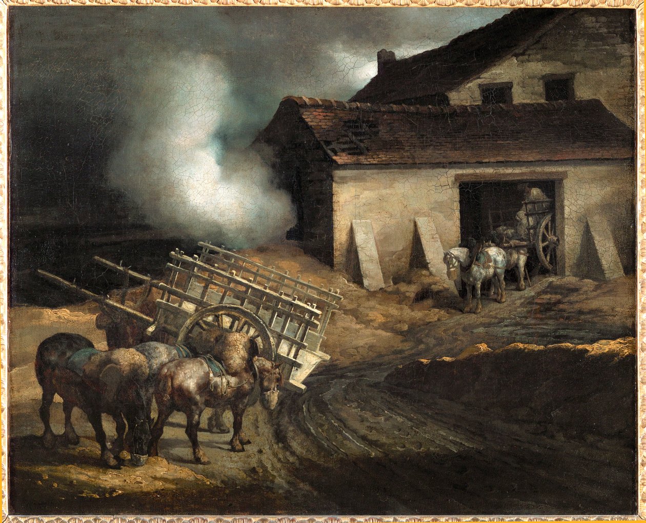 The Gypsum Oven by Theodore Gericault