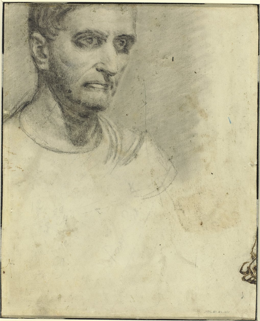 Study of a Man by Theodore Gericault