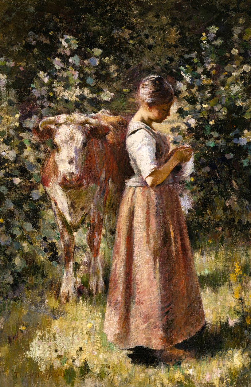 The Cowherd by Theodore Robinson