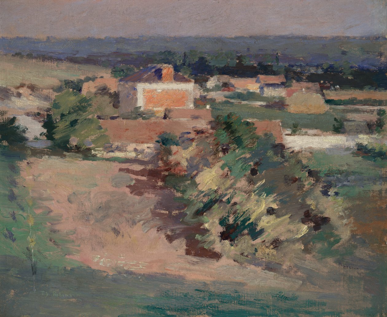 The Red House by Theodore Robinson