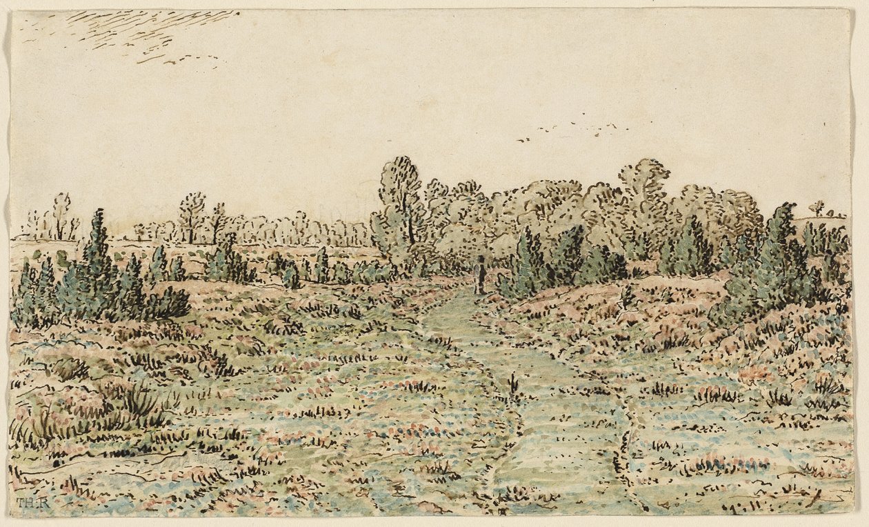 Footpath in the Barbizonnières by Theodore Rousseau
