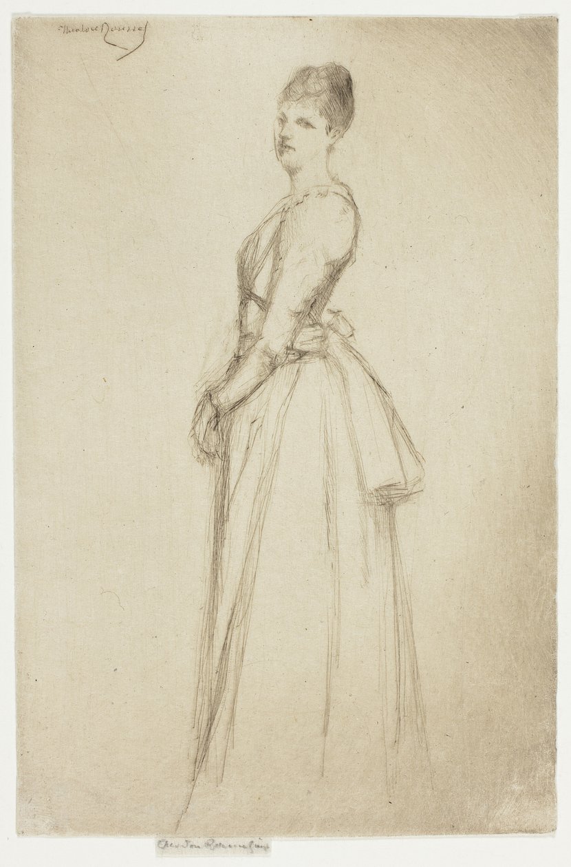 Portrait of Mrs. C. W. by Theodore Roussel