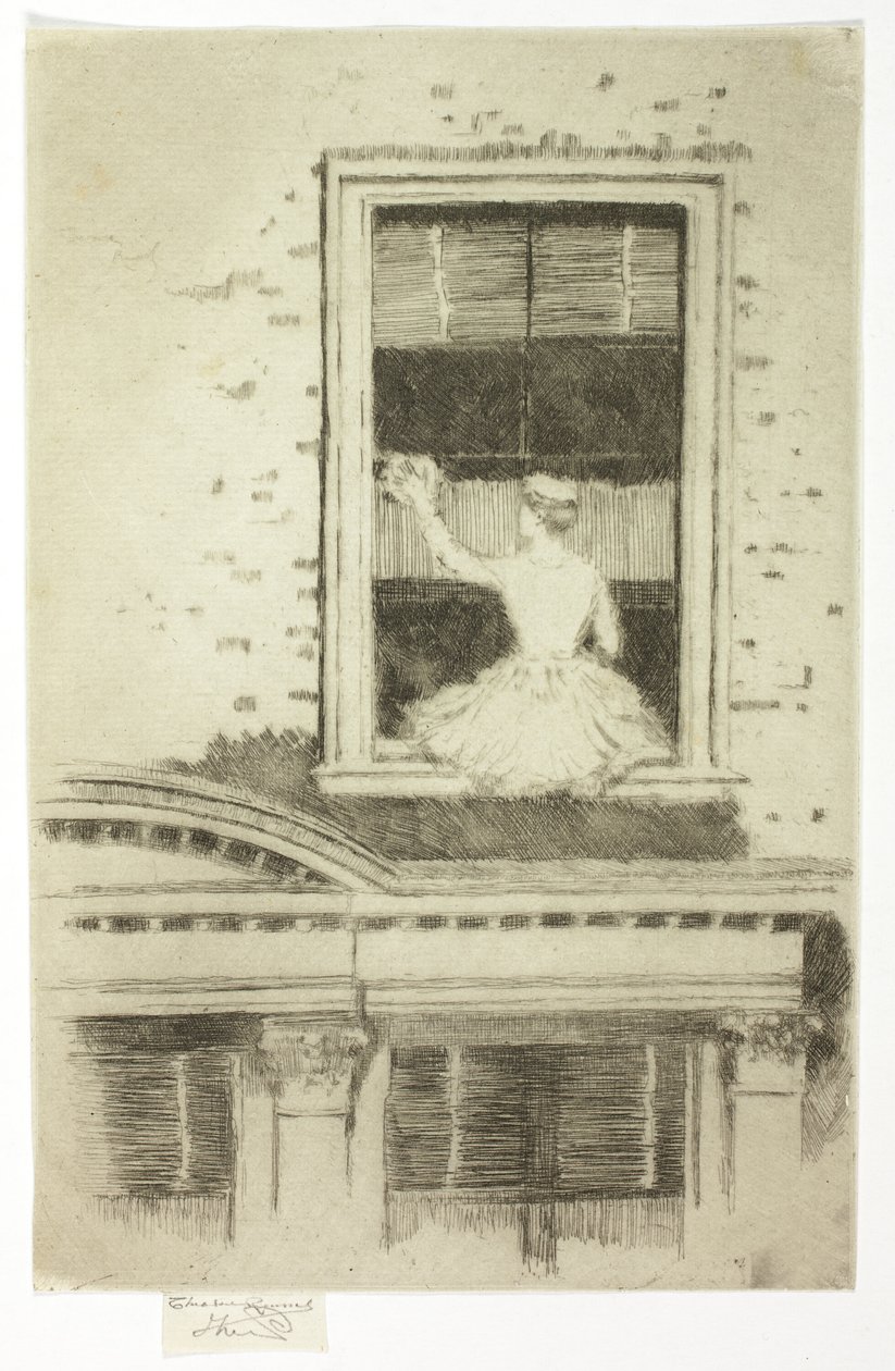 The Window Cleaner by Theodore Roussel
