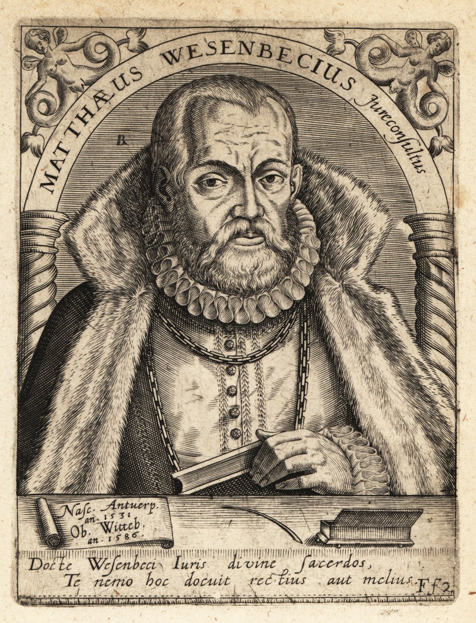 Matthew Wesenbeck by Theodore de Bry
