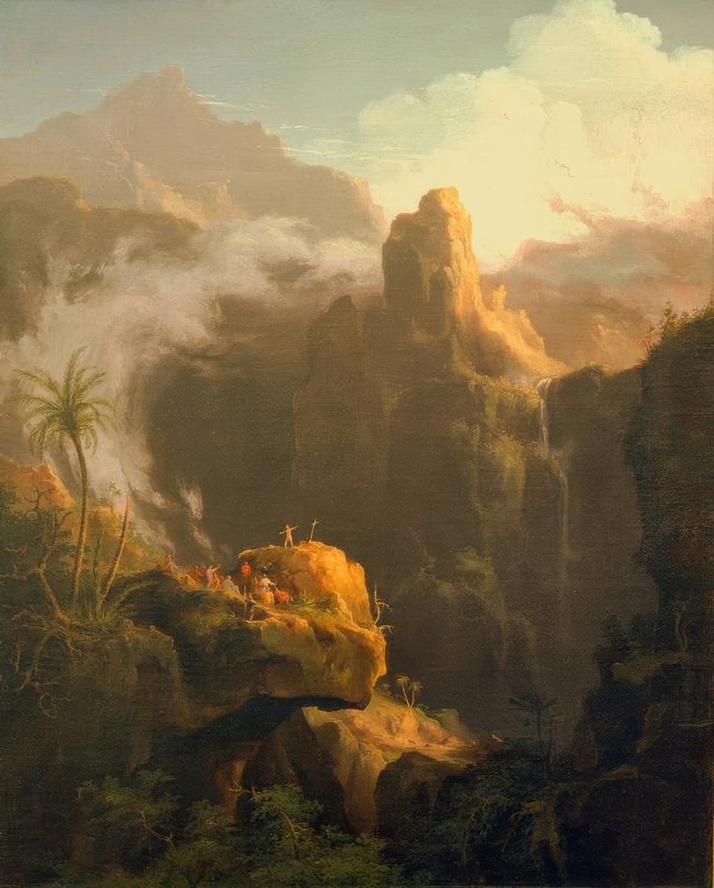 Landscape Composition, St. John in the Wilderness by Thomas Cole