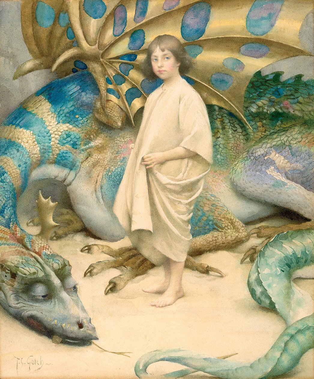 The Child in the World by Thomas Cooper Gotch
