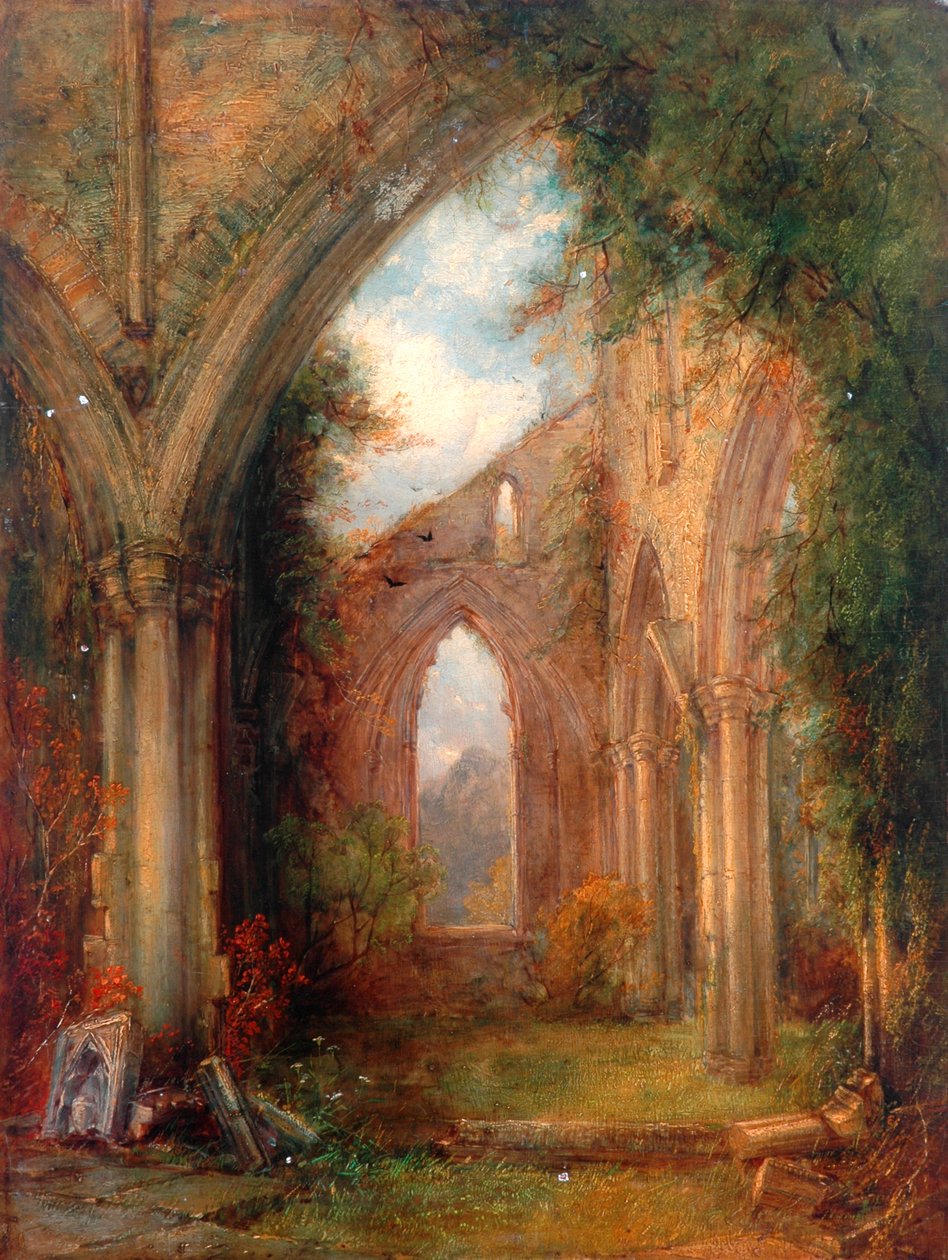 Part of the Ruins of Tintern Abbey by Thomas Creswick