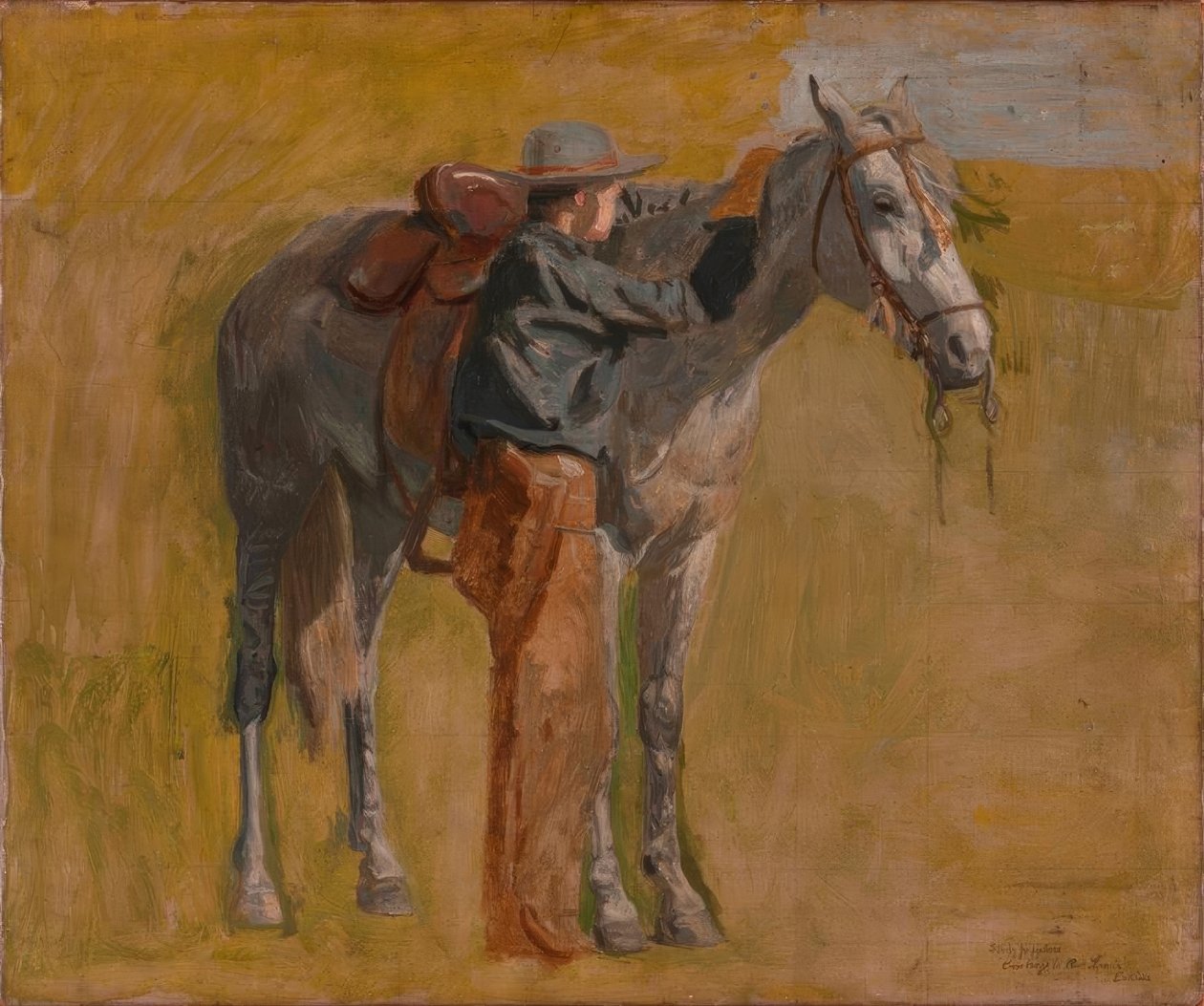 Cowboy (Study) by Thomas Eakins