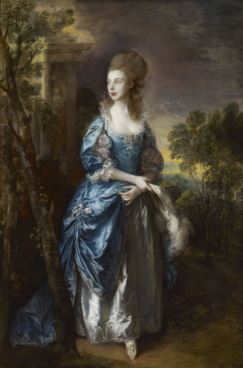 Portrait of The Hon. Frances Duncombe by Thomas Gainsborough