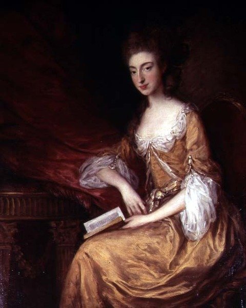 Portrait of a Lady with a Book by Thomas Gainsborough