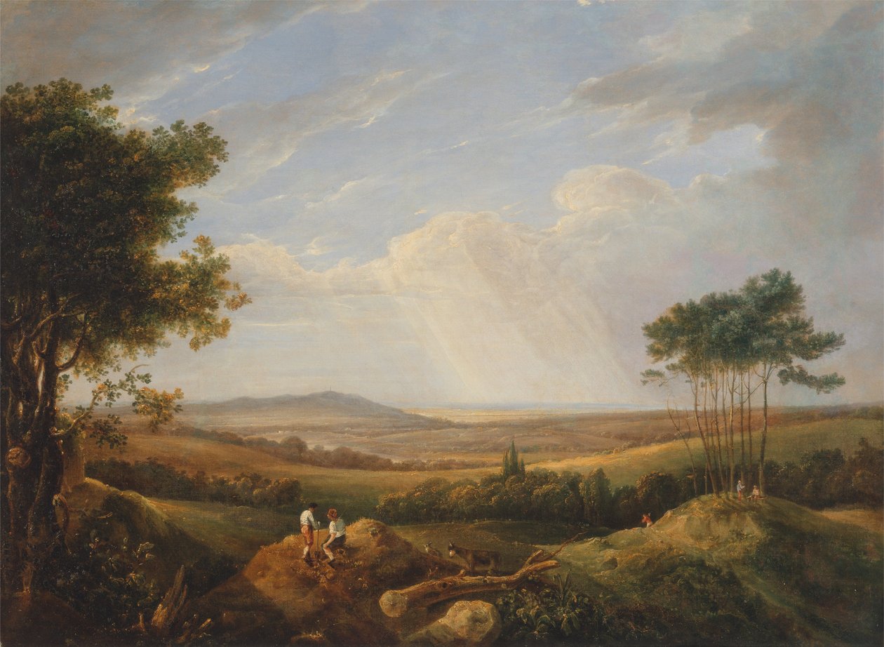 Landscape with Figures by Thomas Hastings