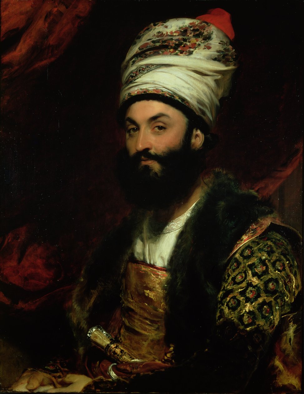 Portrait of Mirza Abul Hassan Khan by Thomas Lawrence