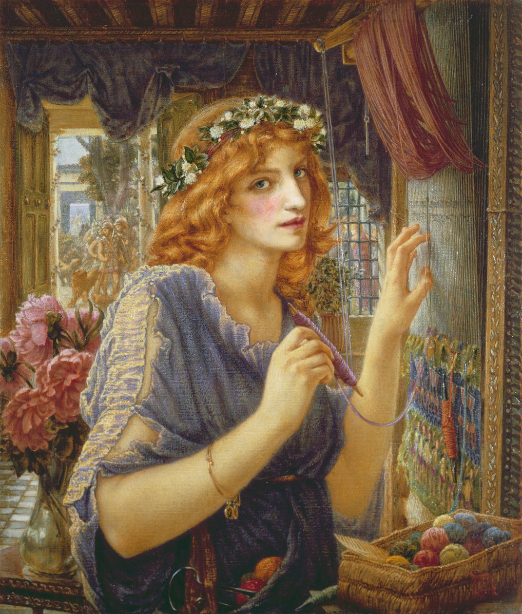 The Weaving of the Enchantress by Thomas Matthews Rooke