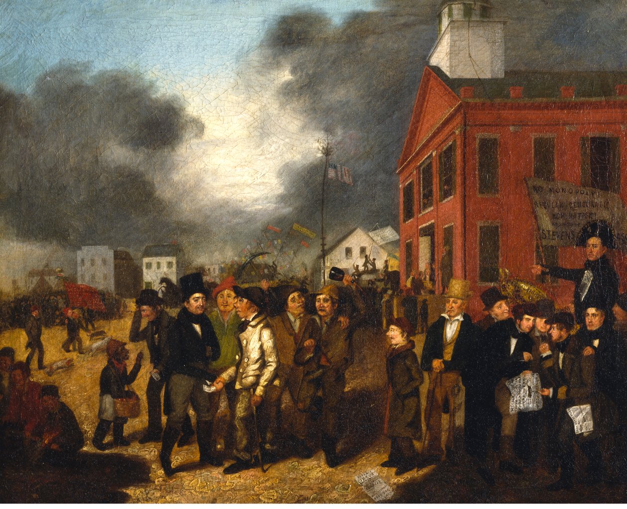 First State Election in Detroit, Michigan by Thomas Mickell Burnham