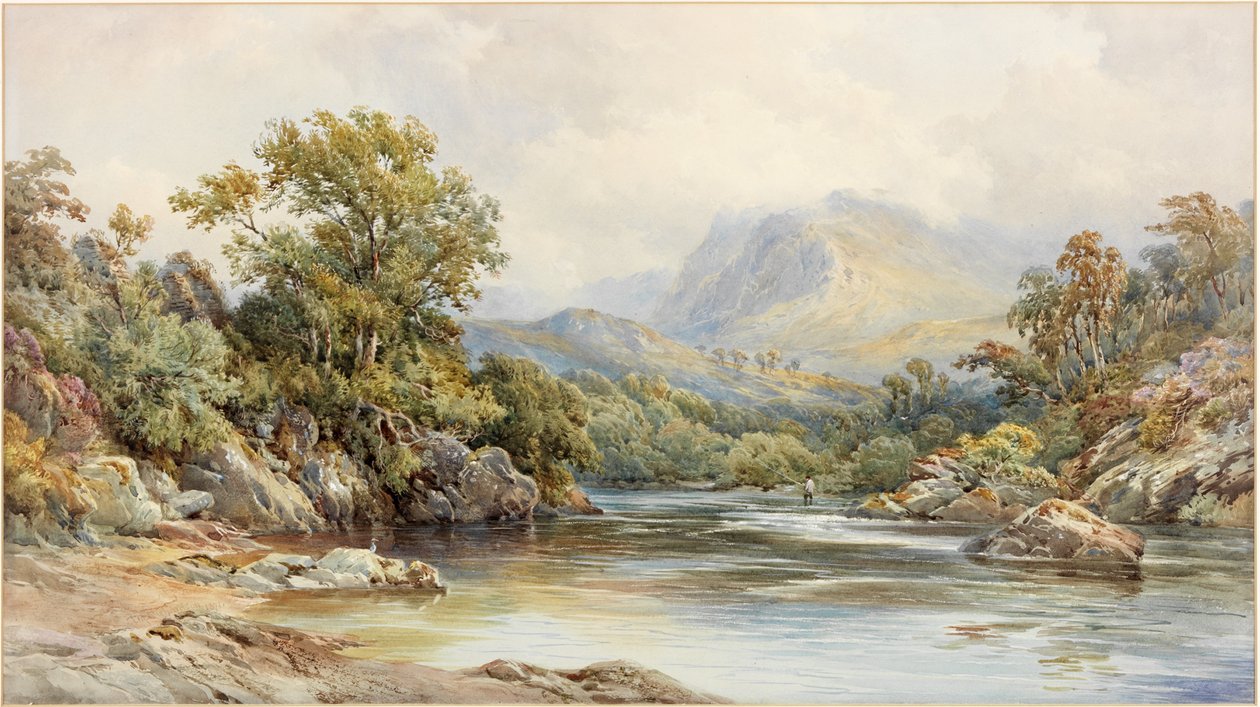 On the Tay by Thomas Miles II Richardson