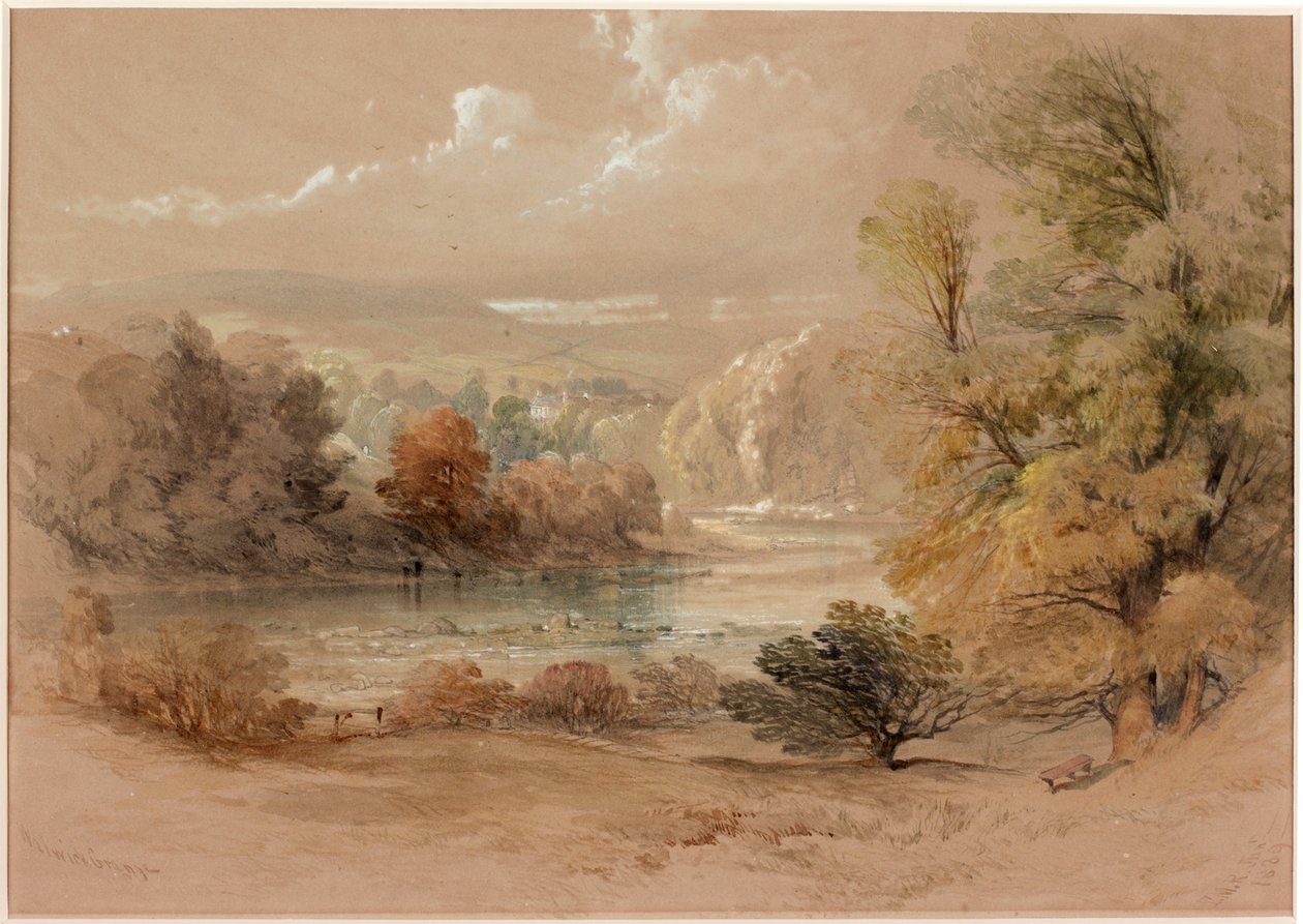 Walwick Grange by Thomas Miles II Richardson