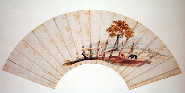 Fan Depicting the Tree Known as Jacob