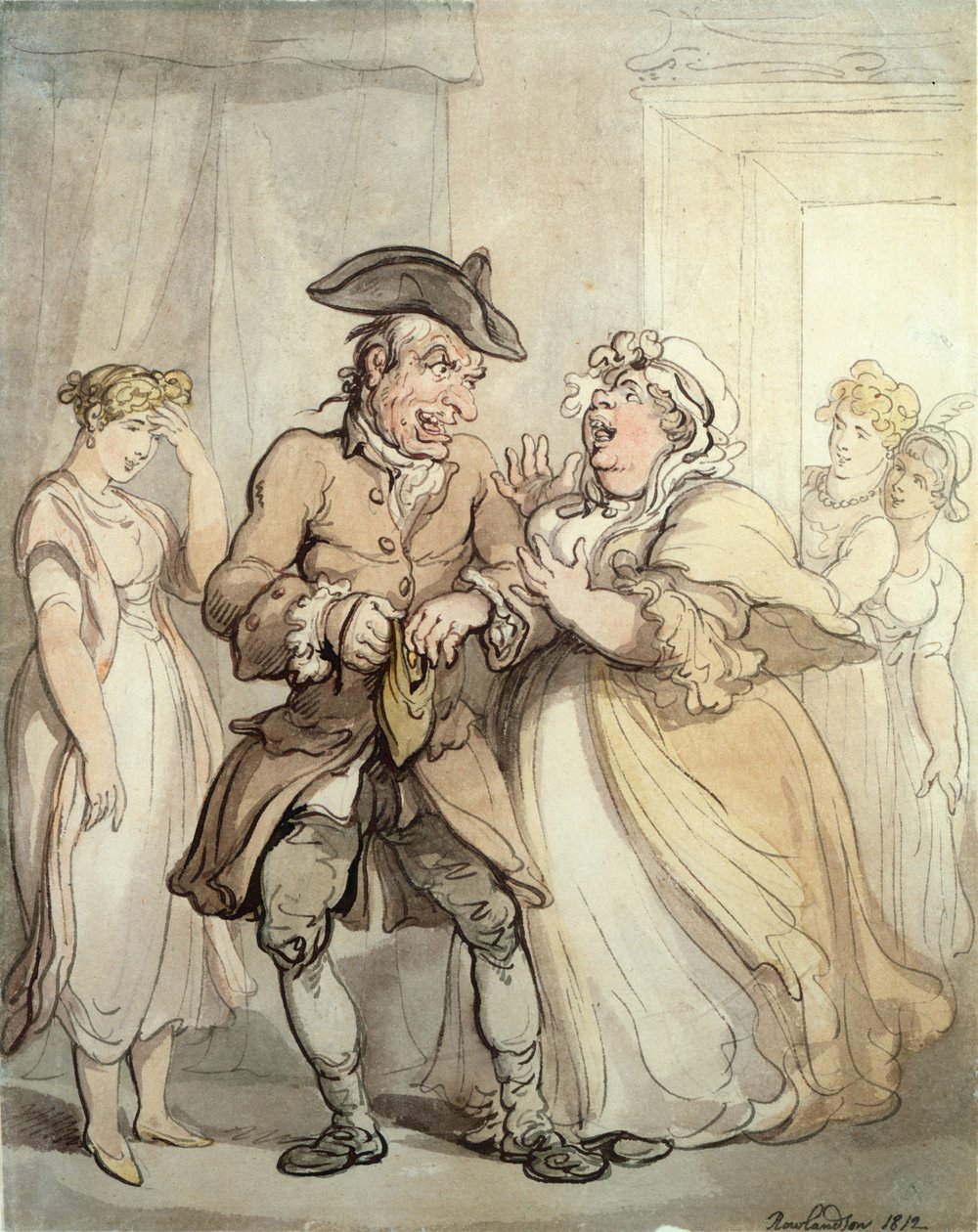 Pleasure First, Pay Later by Thomas Rowlandson