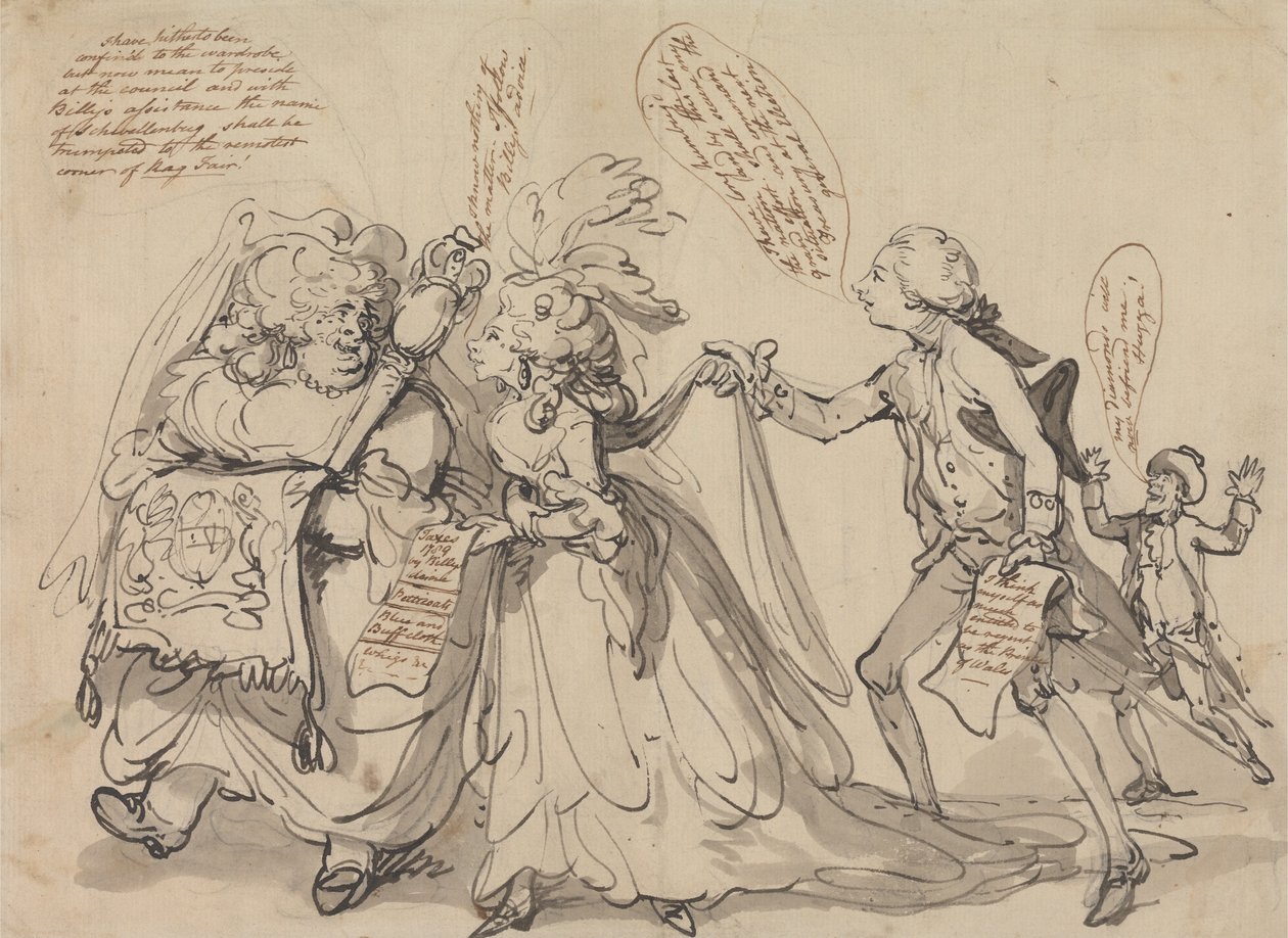The Prospect Before Us by Thomas Rowlandson