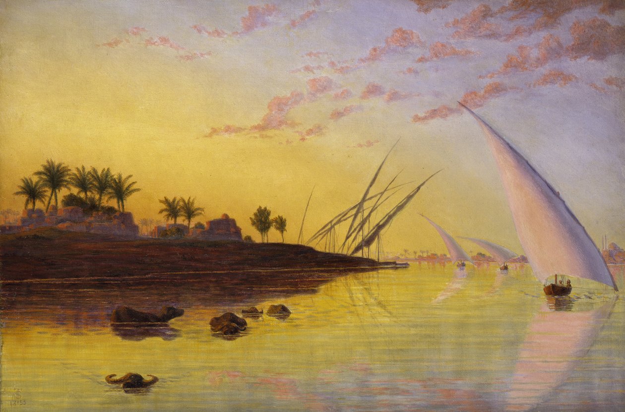 View on the Nile by Thomas Seddon