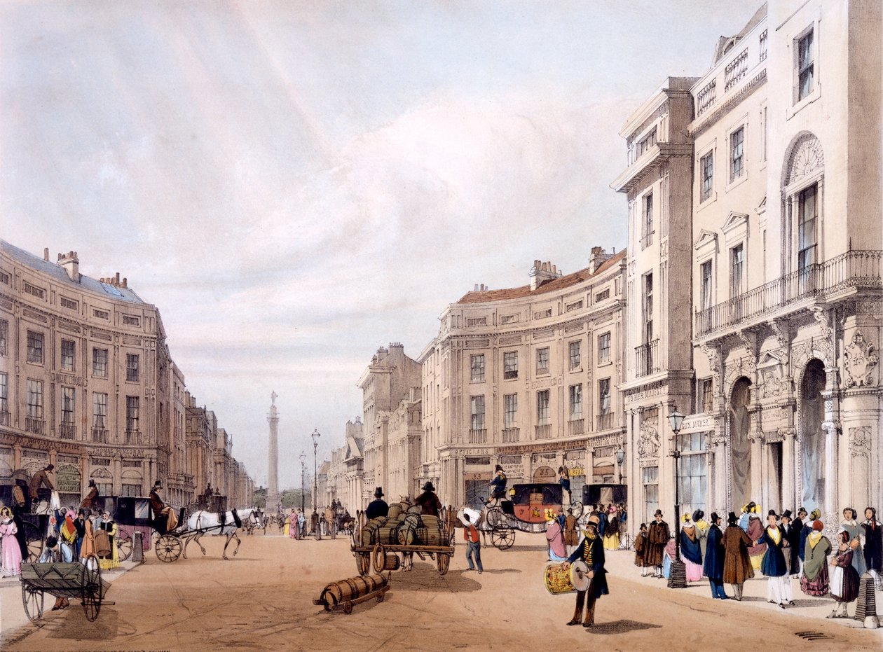 Regent Street, looking towards the Duke of York