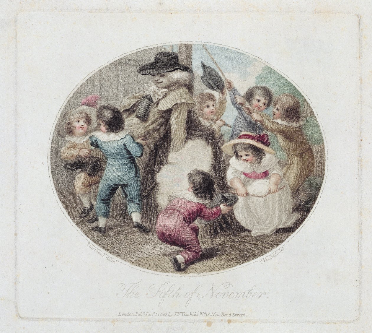 The Fifth of November by Thomas Stothard
