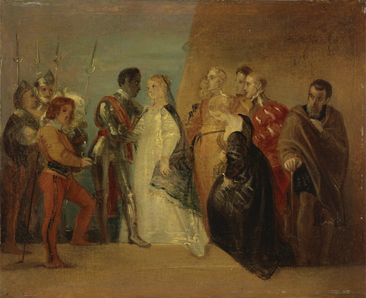 The Return of Othello, from Othello, Act II, Scene ii by Thomas Stothard