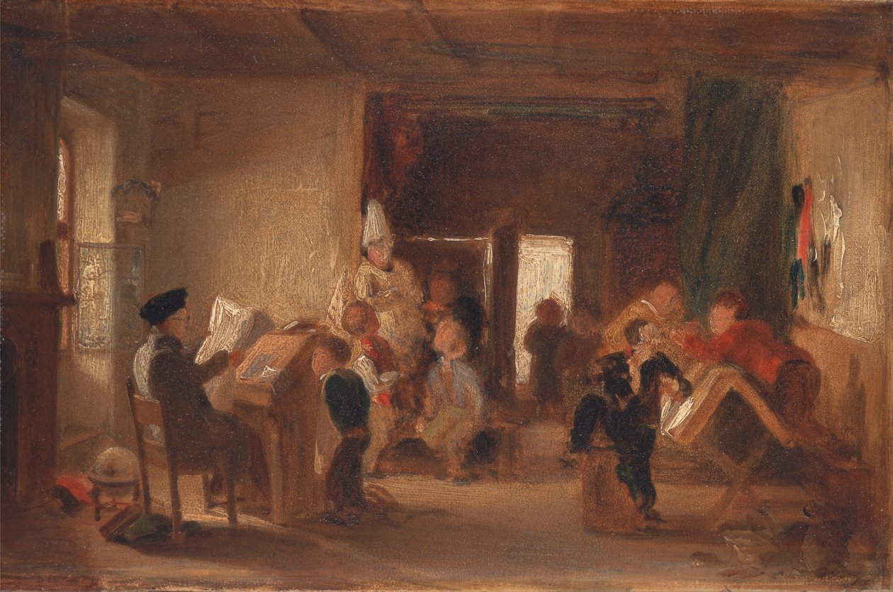 A Study of the Schoolroom by Thomas Webster