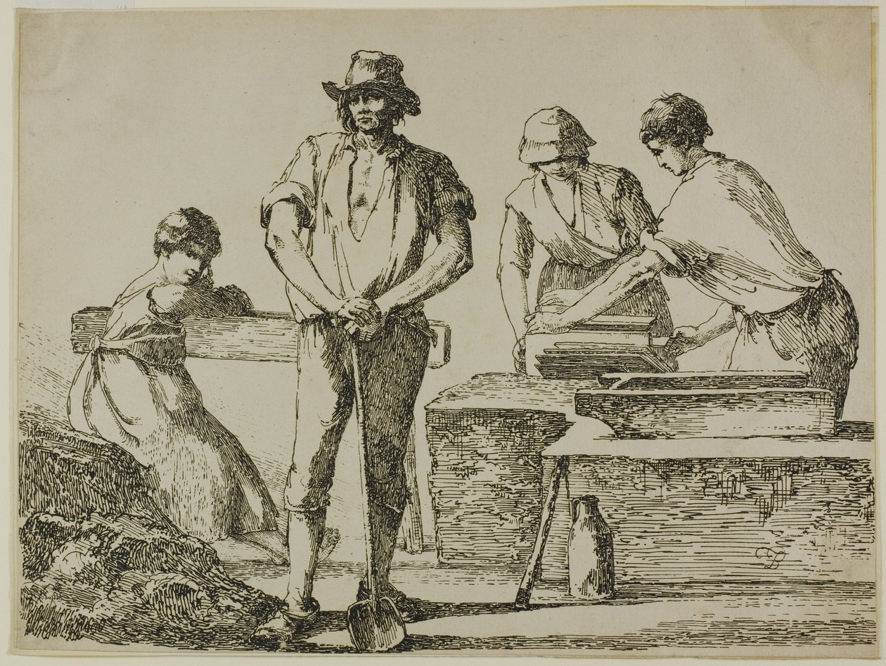 Tilemakers by Thomas Barker