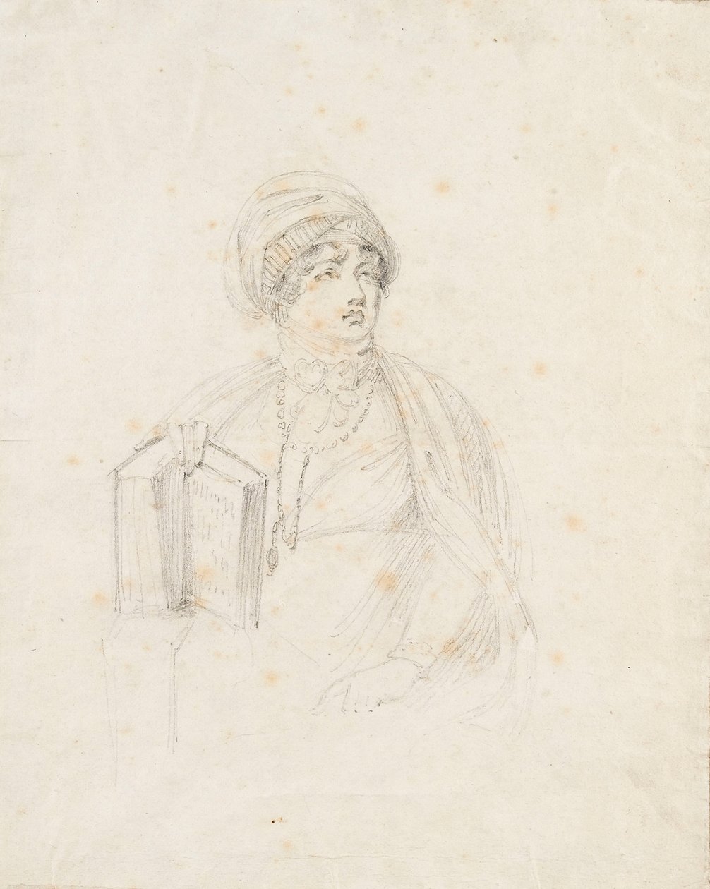 Emma Hamilton from Life by Thomas Baxter
