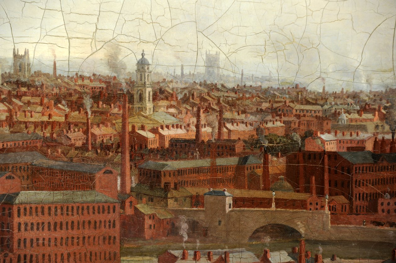 View of Leeds by Thomas Burras