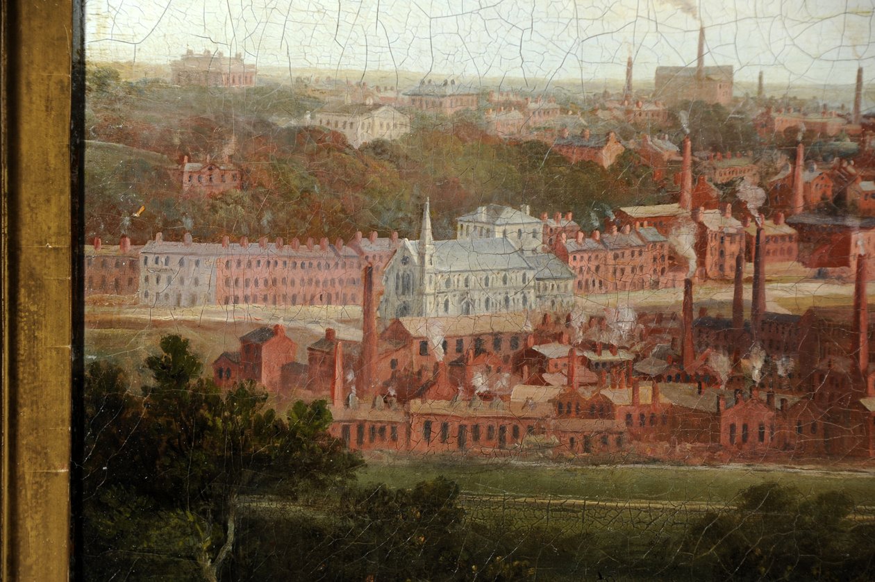View of Leeds by Thomas Burras