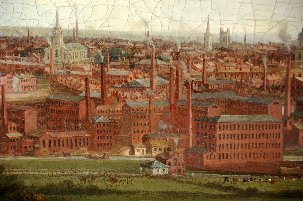 View of Leeds by Thomas Burras