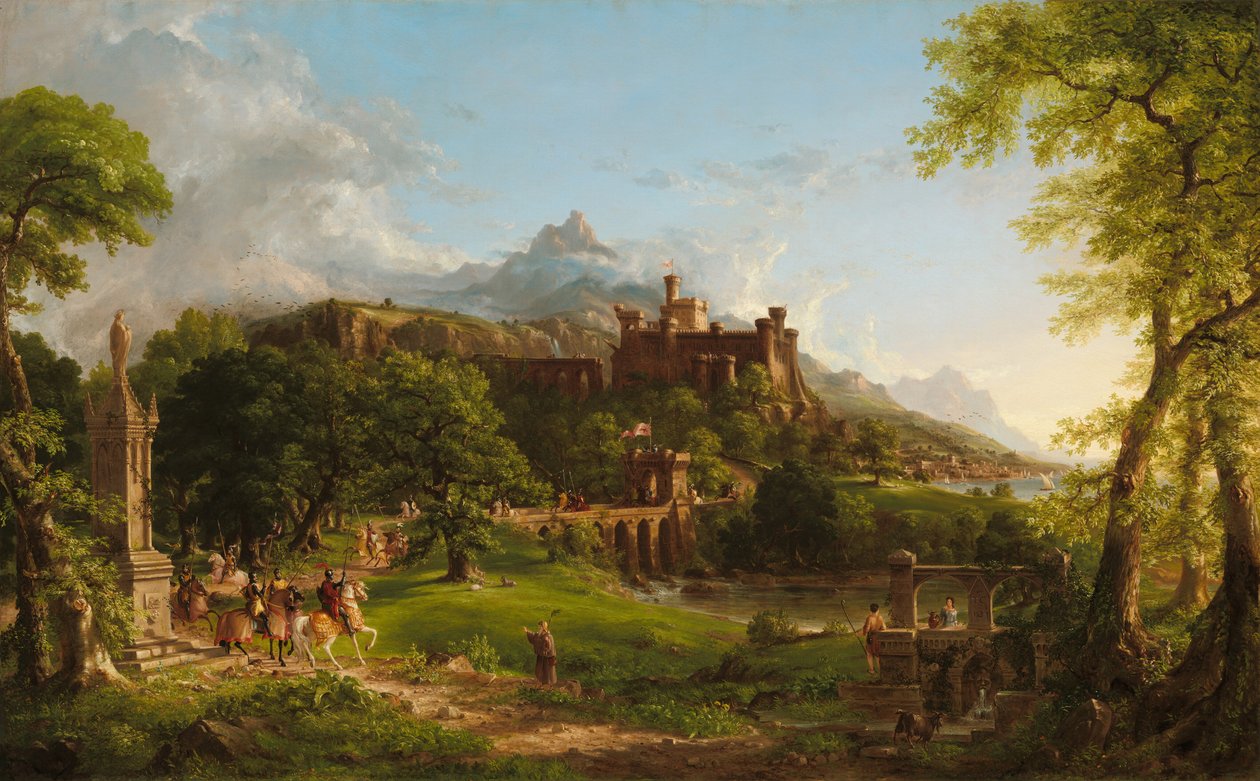 The Departure by Thomas Cole