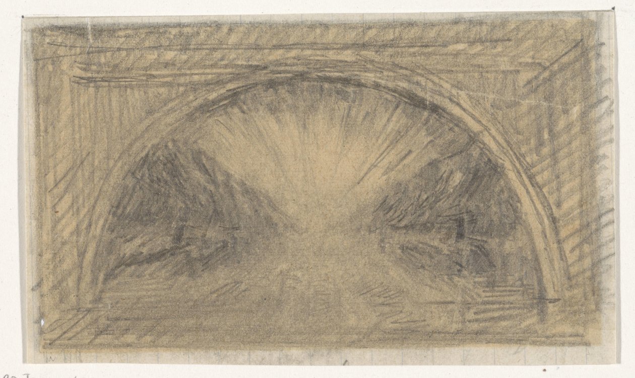 View Through an Arch by Thomas Cool