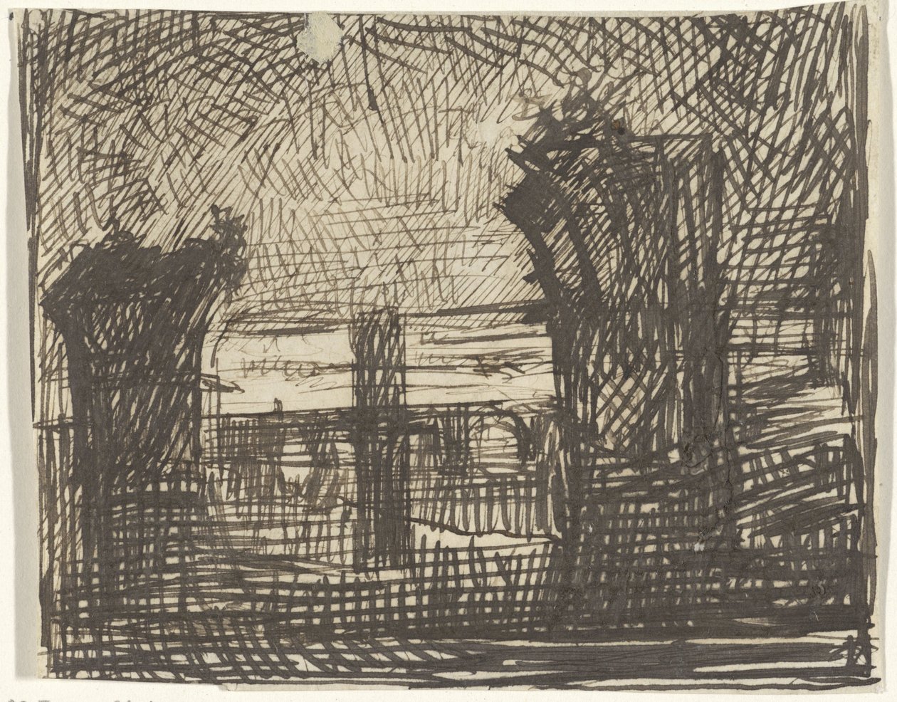 View of Ruins by Thomas Cool