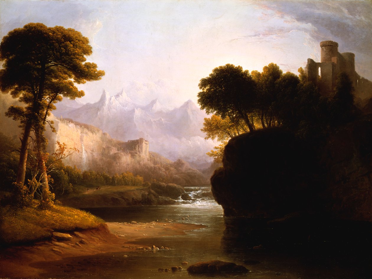 Fanciful Landscape, 1834 by Thomas Doughty