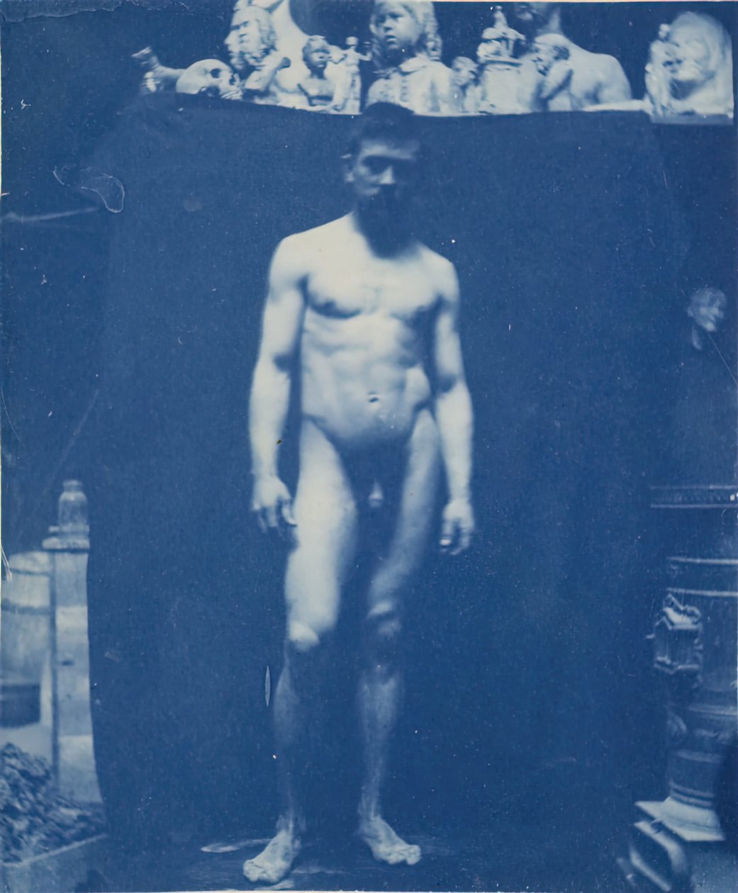 Standing Nude Samuel Murray by Thomas Eakins