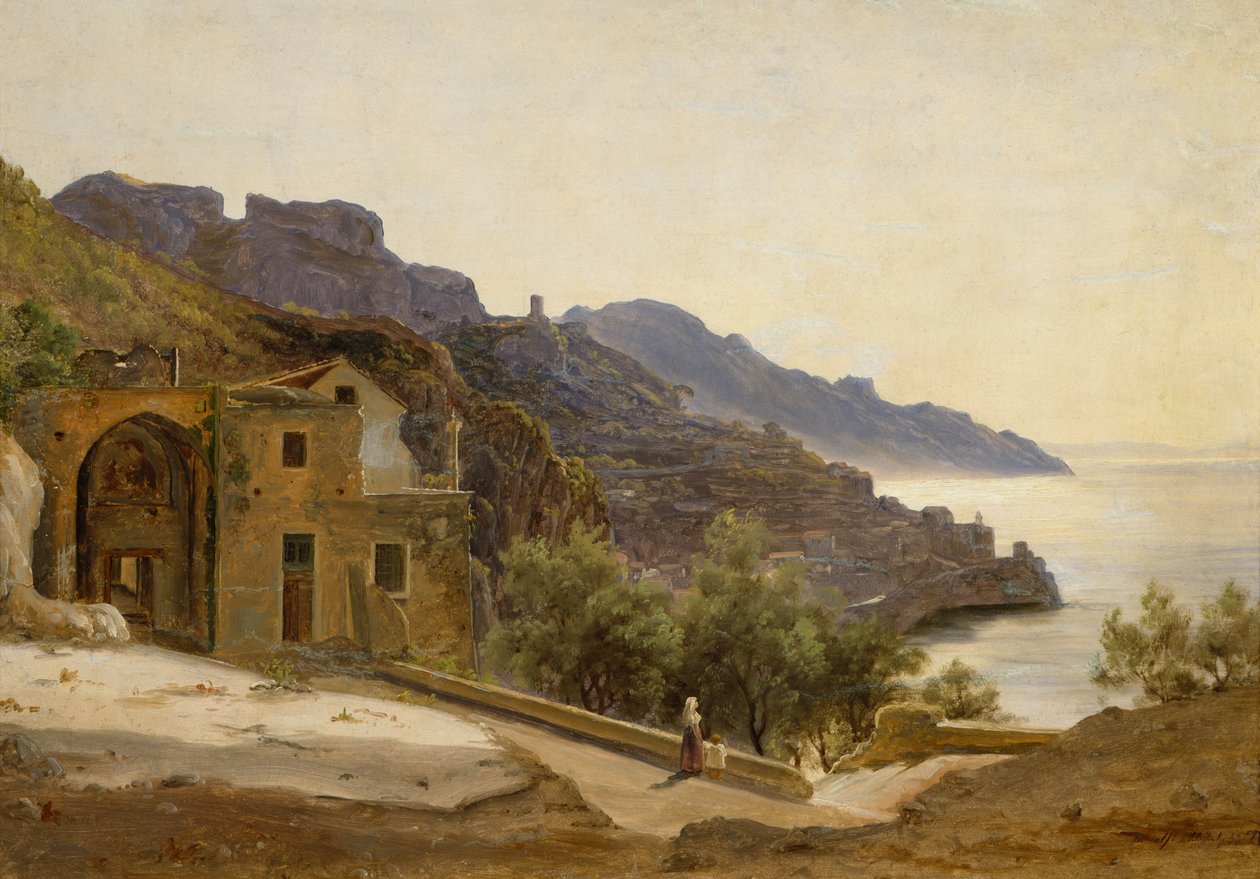 Terrace in Amalfi by Thomas Fearnley